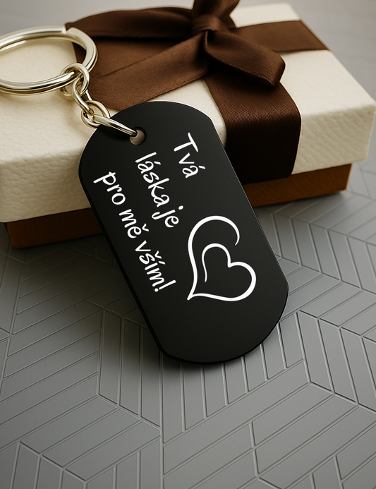 Klíčenka P001-Děkuji, že jsi