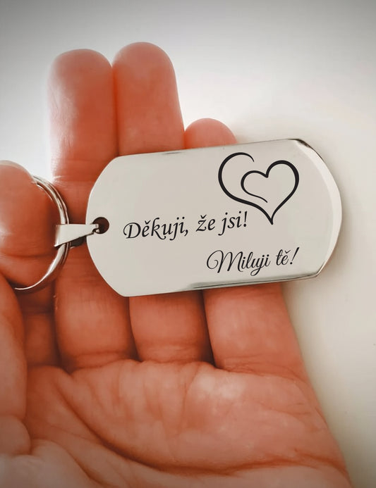 Klíčenka P032 – Děkuji že jsi