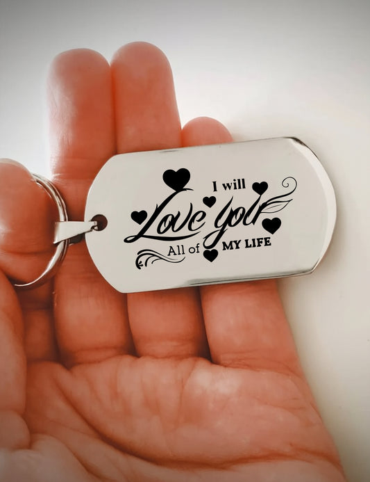 Klíčenka P032 – miluji tě