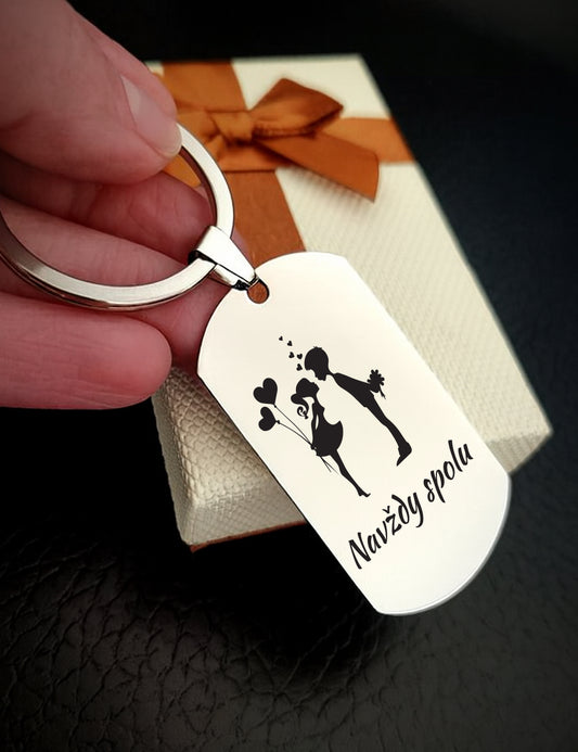 Klíčenka P032 – navždy spolu