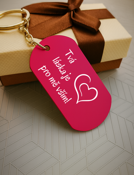 Klíčenka P001-Děkuji, že jsi