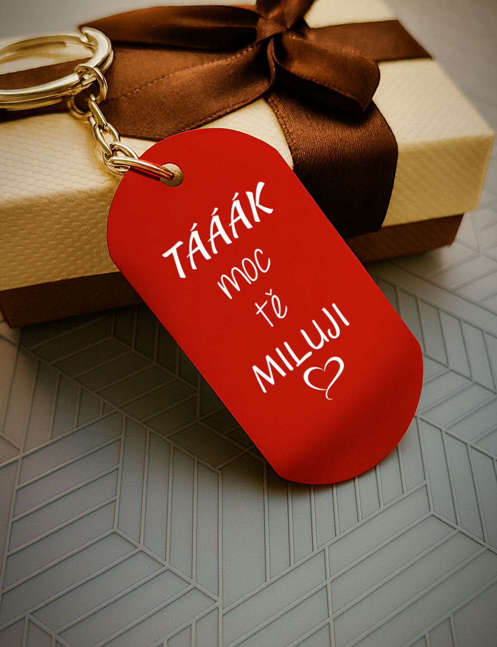 Klíčenka LIMA - Miluji tě