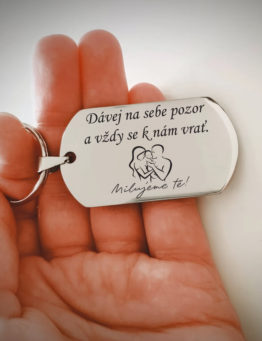 Klíčenka P032 – Dávej na sebe pozor