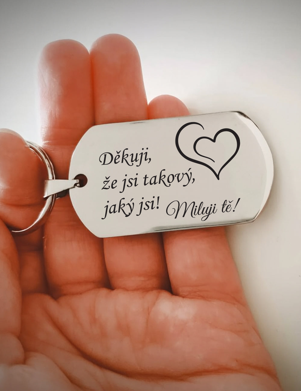 Klíčenka P032 – Děkuji že jsi