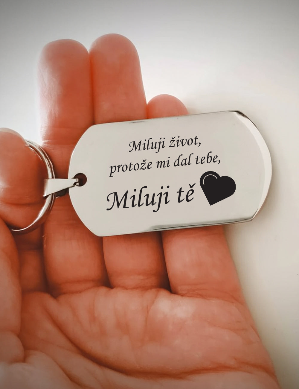 Klíčenka P032 – miluji tě